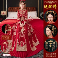 Feng Laiyi со складками и бриллиантами [без шали] + головной убор 520