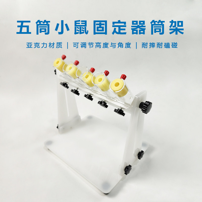 实验小鼠固定器立式小鼠固定架多筒小鼠固定架尾静脉注射固定器
