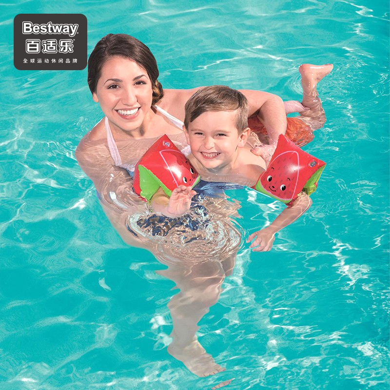 Bestway's new children's swimming arm ring baby thickened floating ring swimming sleeve floating sleeve floating sleeve swimming equipment