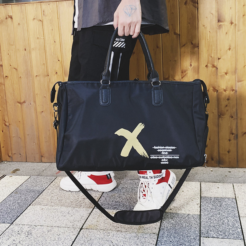 Yoga fitness bag women's sports bag dry wet separation exercise training men's tide swimming waterproof hand carrying shoulder travel bag