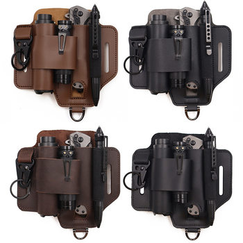 Cross-Border Same-Style In-Stock Edc Tactical Tool Holster, Outdoor Survival Storage Waist Bag, Outdoor Flashlight Case, Knife Case