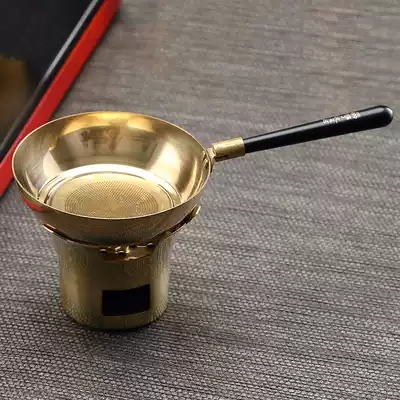 Pure copper tea leak copper pot tea filter handmade creative tea filter kung fu tea accessories bubble tea filter tea set