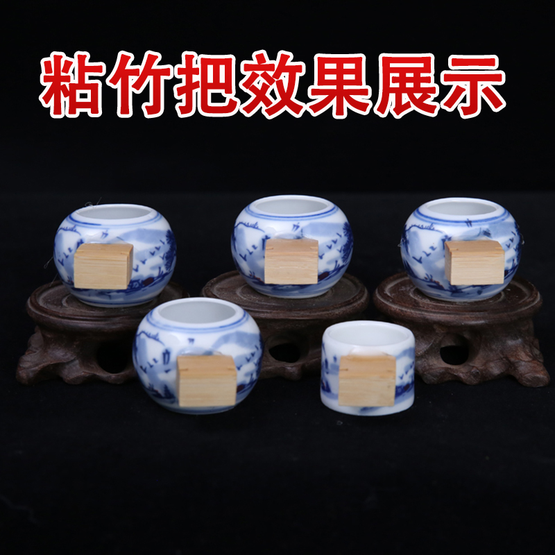 Silver eyes bird seed as cans ceramic hand - made porcelain cup leaf warbler BeiZi cage bird feed tank 5 times water bottle cage accessories