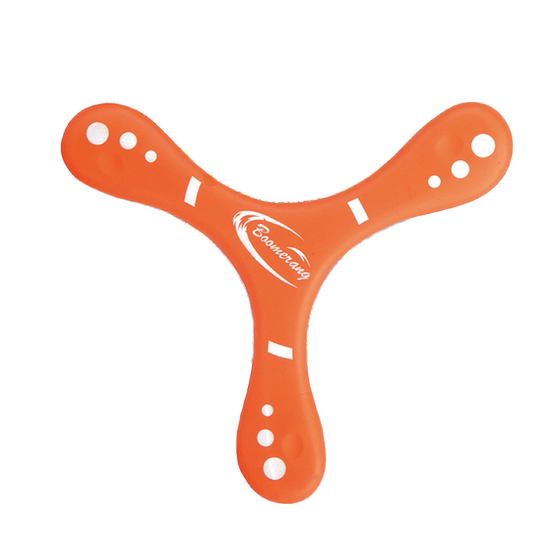 儿童软飞盘柔软回力镖手抛回旋镖三叶镖互动户外运动娱乐活动玩具