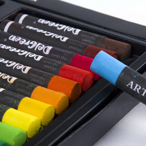 Dankolin Heavy Color Stick Oil Painting Stick 36 Colors Professional Grade Oil Crayon Children's Brush Set Pastel 12 Colors Washable Professional Adult Wax Pen Tool 24 Colors Heavy Color Oil Stick Heavy Oil Paint Stick