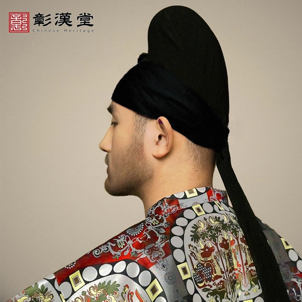彰汉堂汉服首饰唐代复原款幞头巾子长安十二时同款配件