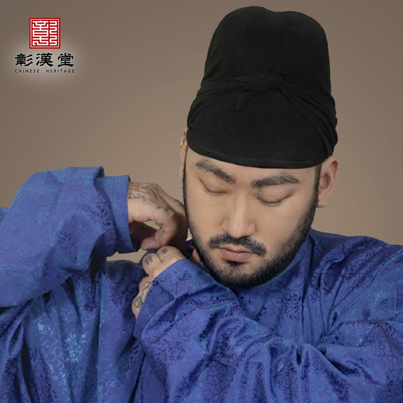  Tang Dynasty headscarf Hanfu crown first dress Tang restored Tang hat Chang'an twelve o'clock the same style