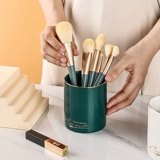 下一秒 Креативный настольный керамический держатель для ручек для офиса, брендовая кисть, расческа, система хранения, легкий роскошный стиль