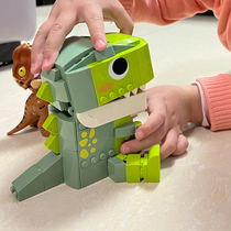 Building block Desktop sundries key containing box swinging piece pen holder office desk stationery book stand photo frame mobile phone bracket