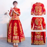 Традиционный свадебный наряд Сюхэ, свадебное платье, 2020, по фигуре