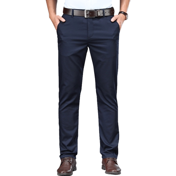 Lomon trousers business trousers winter men's casual trousers
