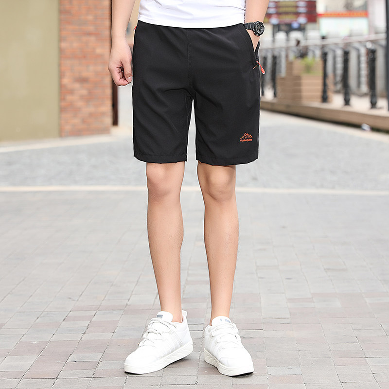 Shorts men's fat brother big size sports pants summer outdoor quick-drying pants casual fashion five-point pants large loose pants