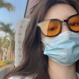 Солнцезащитные очки, желтый чай на солнечной энергии, коллекция 2022, изысканный стиль, популярно в интернете, по фигуре