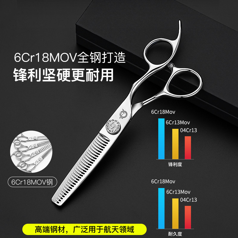 理发师都在用的神器！这款理发剪刀真的那么神吗？理发店专用评测来啦！-美发刀剪-淘宝好物网