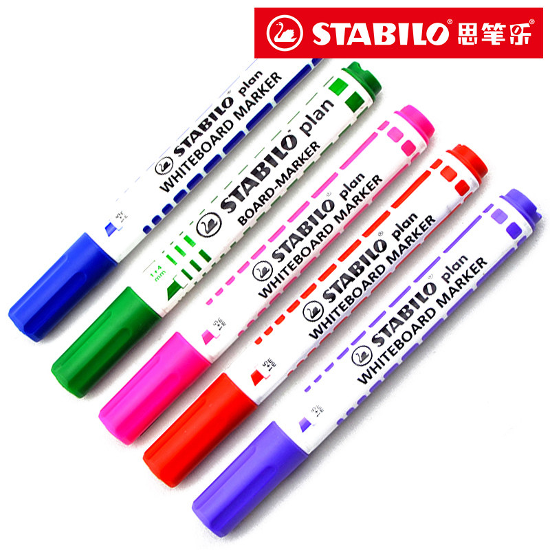 Germany Stabilo 641 whiteboard pen Erasable water-based whiteboard pen Adult children's color drawing board pen