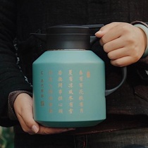  Filter teapot stew teapot insulation teapot stainless steel liner tea warehouse Puer stuffy teapot cooking teapot health pot portable