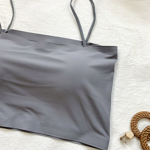 Летняя майка топ, защитное белье, бюстгальтер без косточек, нижнее белье, топ без лямок, бюстгалтер для школьников, в корейском стиле, для маленькой груди