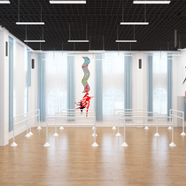 Dance institution bar dance and dance press leg rod home with children education practice shelf mobile exercise yoga double layer