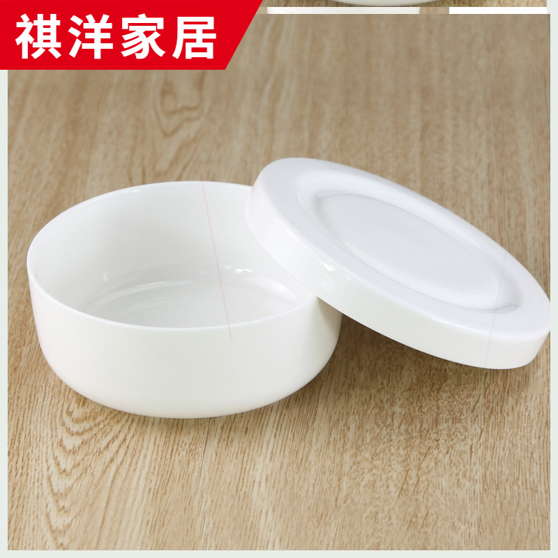 Baby steamed egg bowl of Japanese special microwave ceramic bowl bowl of fresh bowls bowl with tureen steaming bowl of ipads China with cover