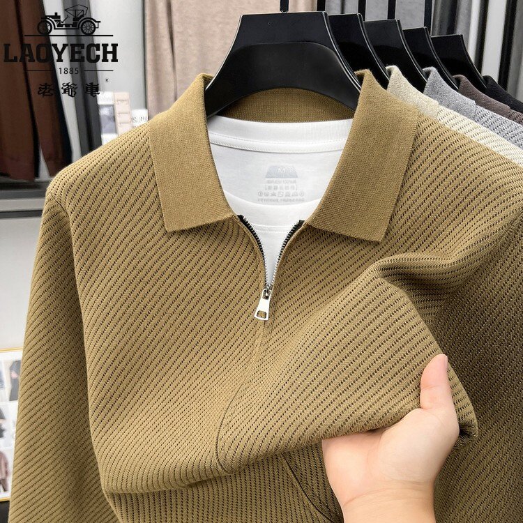 Classic car autumn new style lapel knitting