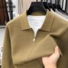 Classic car autumn new style lapel knitting
