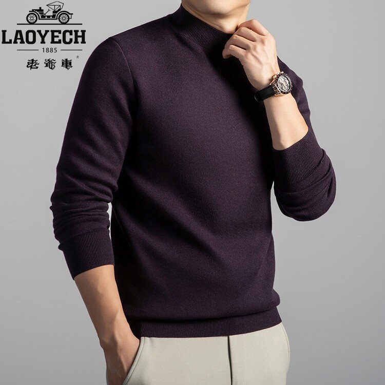 Classic car men's autumn and winter elastic round