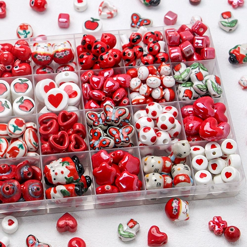 Керамический браслет из бисера ручной работы, бусины, ожерелье, аксессуар, аксессуары