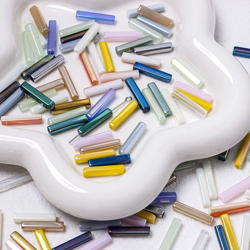 Прямоугольные бусины, китайская шпилька с кисточками, 20mm