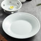 Plate, high-end artistic conception dish, fish plate, household stove plate set, ceramic round abalone health soup plate, solid alcohol stove