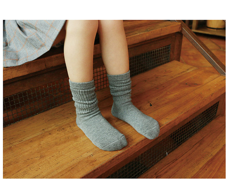 Vớ trẻ em cotton 1-3-5-7-9 tuổi Tất nam nữ tất trong ống mỏng mùa xuân và mùa thu đông quần tất giả bốt cho bé gái