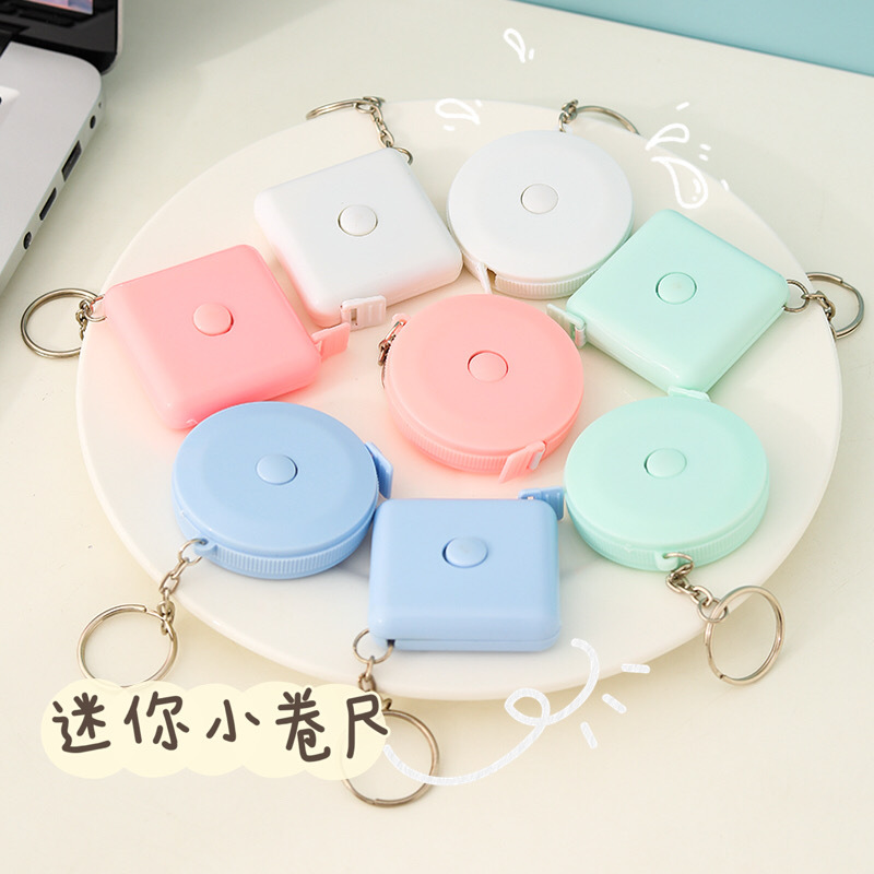 Mini-portable scalp scales around the waist around the chest with lovely and surrounding deficit household clothes soft ruler