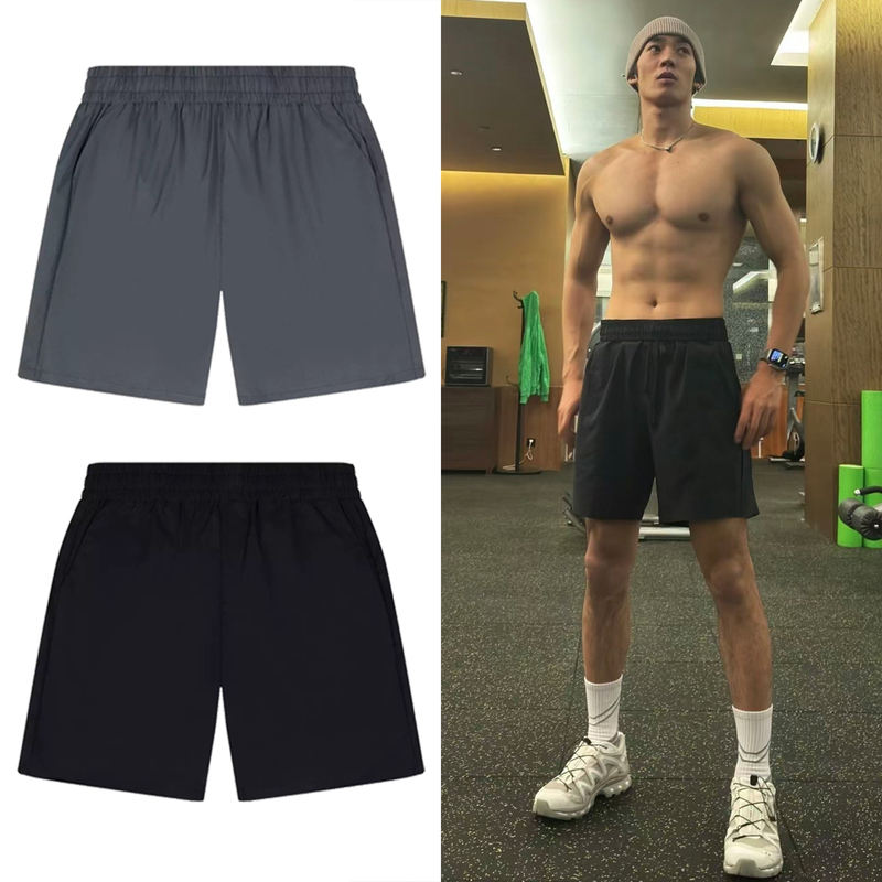 Men's Trendy and Versatile American-Style Quick-Dry Sports Shorts, Stylish Beach Shorts, Casual Basics