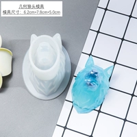 Геометрическая волчья головка