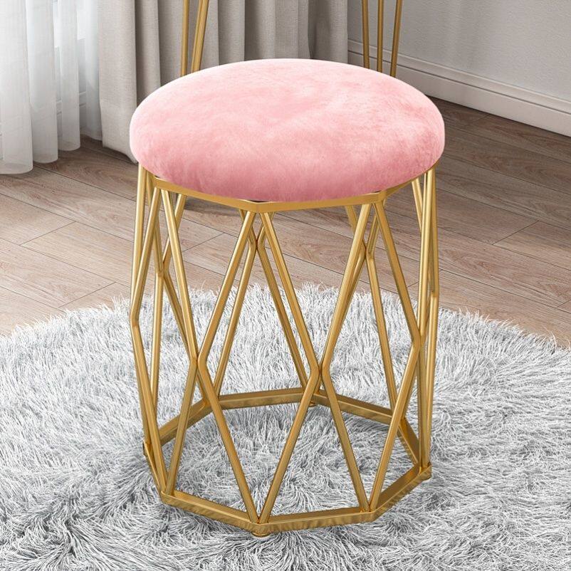 Bedroom makeup manicure chair ins wind net red Nordic dormitory simple girls dressing table stool light luxury high