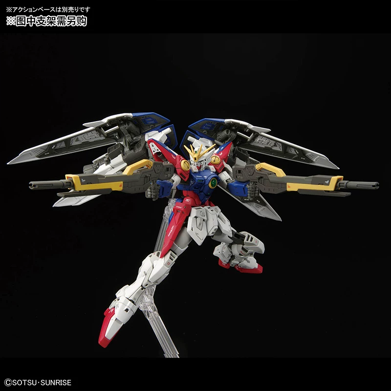 Спот Бандай RG 1/144 Летающее крыло Gundam Zero прототип собранная модель