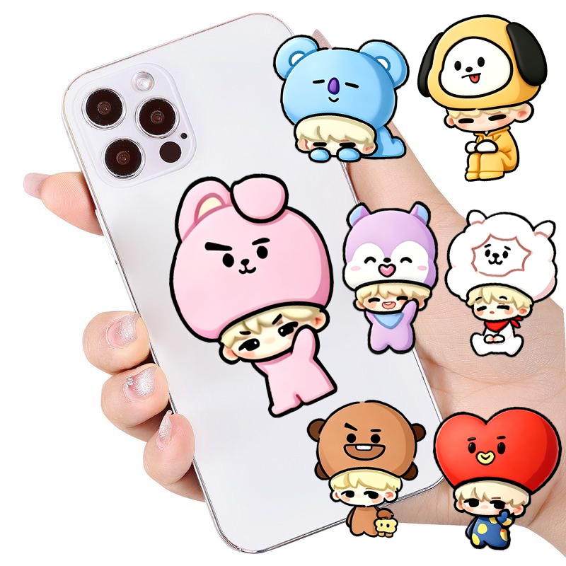 New Bts (Bts) Merchandise Phone Holder, Magnetic Airbag Holder, Same Model, Retractable, Jungkook