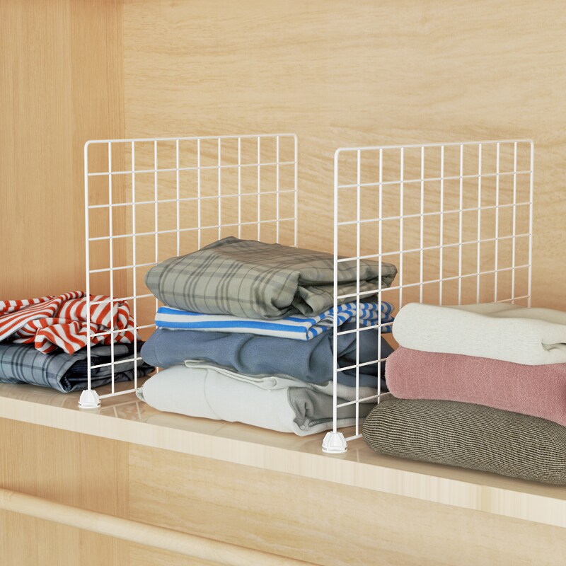 Wardrobe separation plate to collect separation artifact Closet segmentation cabinet cabinet inside clothes arrange layered shelf