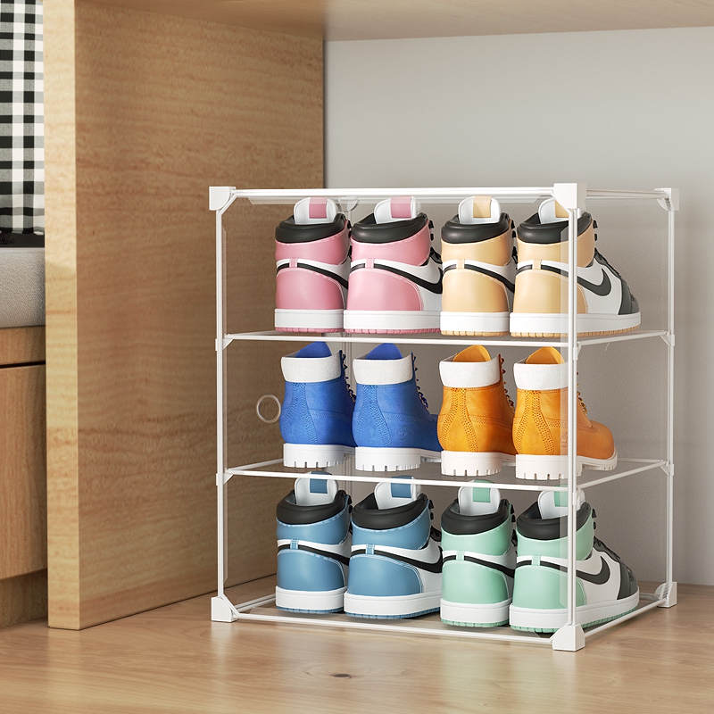 Transparent shoe box college student dorm for shoes to collect artifacts small boots cabinet office shoes