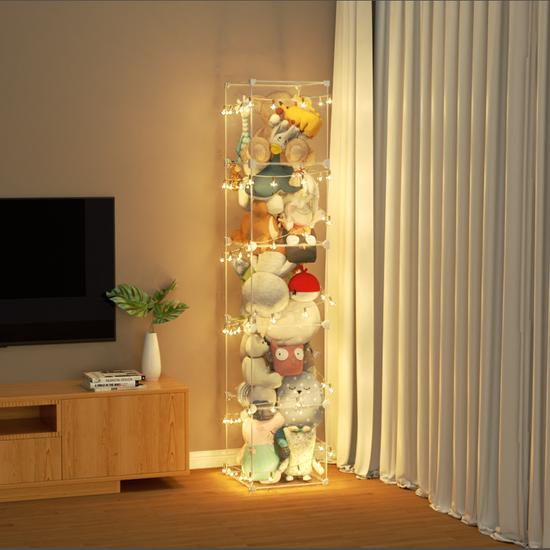 Cotton doll containing deity Costume Doll Doll Dolly Baby Plush Toy Silo containing box transparent box containing column