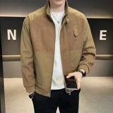 Трендовая куртка для приставной кровати, короткий приталенный демисезонный ростомер, изысканный стиль