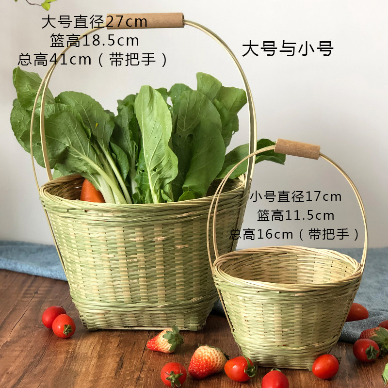 竹篮子手提篮:传统美学与现代生活的完美融合🌟-购物篮-淘宝百科网