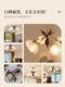 Flower chandelier 2026 French medieval Song style aesthetic dining room living room lamp American retro pastoral petal bedroom lamp