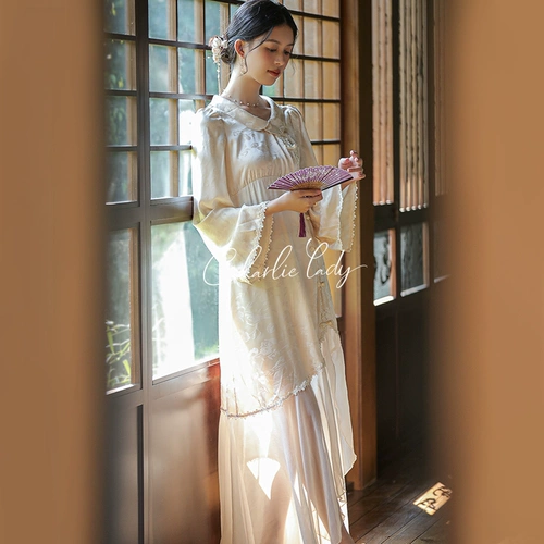 Ципао для невесты, платье, ретро пижама, китайский стиль, яркий броский стиль, изысканный стиль, французский стиль