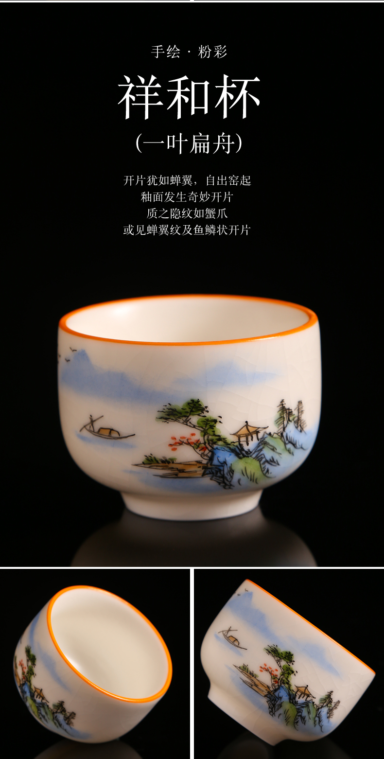 Hand - made which open the slice your up household ceramic cups can keep sample tea cup archaize can have a cup of tea oil - lamp can build master