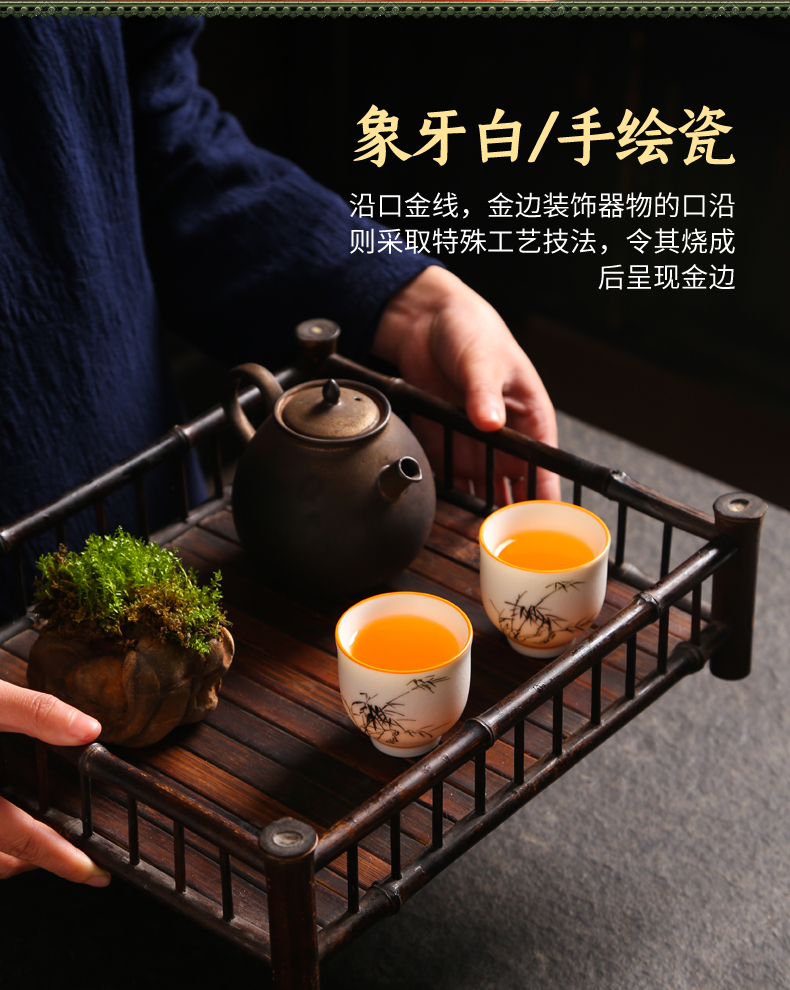 Hand - made which open the slice your up household ceramic cups can keep sample tea cup archaize can have a cup of tea oil - lamp can build master