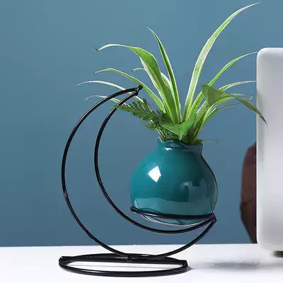 Vase Nordic creative simple hydroponic vase desktop living room decoration decoration simulation flower porch decoration decorative flower