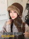 Northeast Cold-Proof Fur-Lined Hat for Women, Winter Fleece-Lined Thickened Warm Cotton Hat, Cycling Ear-Protecting Plush Lei Feng Hat