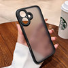 Black Matte Case Suitable for Apple 17 New Model Phone, iPhone 16 Pro Max, Niche 15, High-End Feel 14, Silicone 13, Dirt-Resistant, Super Popular 12, Full Coverage, Anti-Drop, Dustproof, Unisex, Pm Soft, High-End Plus