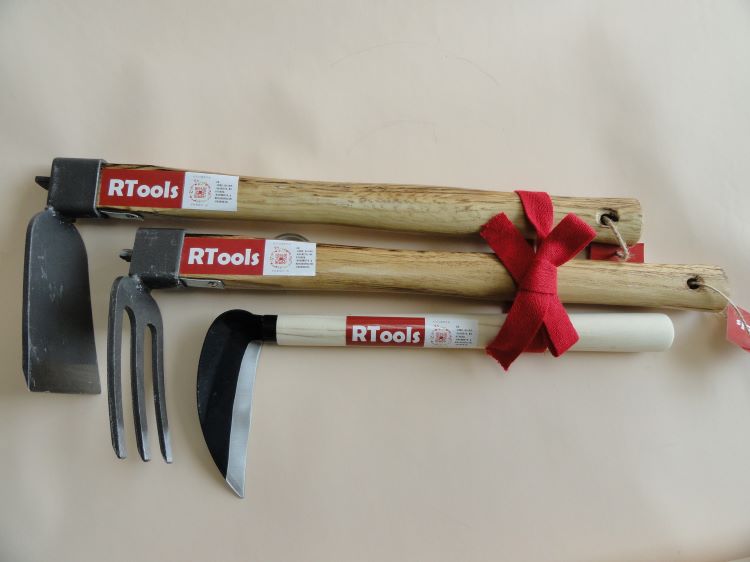 Export Japanese vegetable garden planting tools farm tools hoe rake set villa bungalow gift gift protective gloves