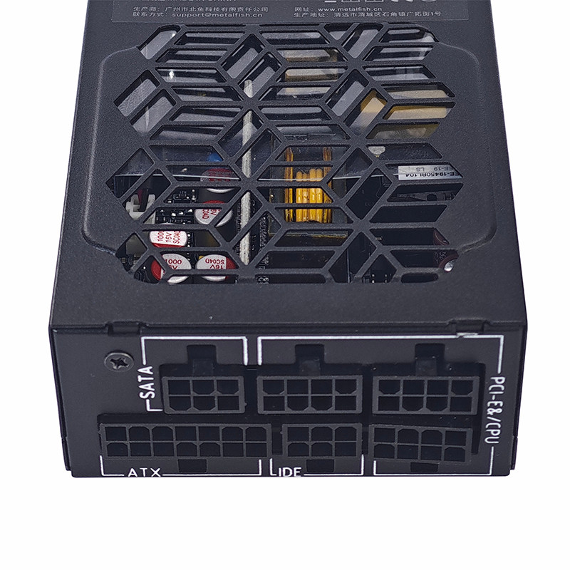 Fish Nest Black Diamond 650 Small 1U Power Supply Flex Rated 600W Gold Full Modular Nas Enhanced 700W Peak Silent